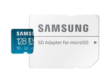 Samsung Evo Select 128GB MicroSd Card 160MB/s 4K Ultra HD Class 10 Memory Card